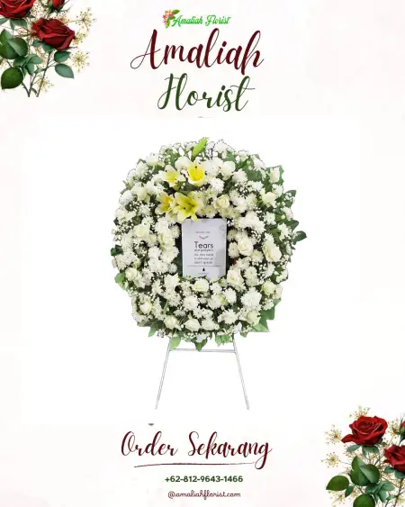 Krans Bunga Duka Ujungbarang
